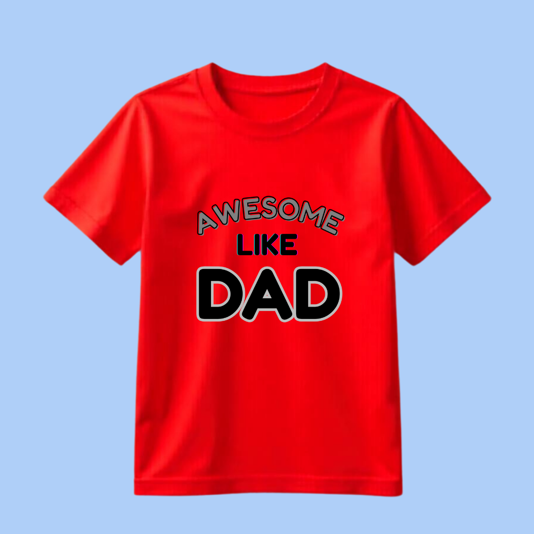 awesome like dad unisex tshirt