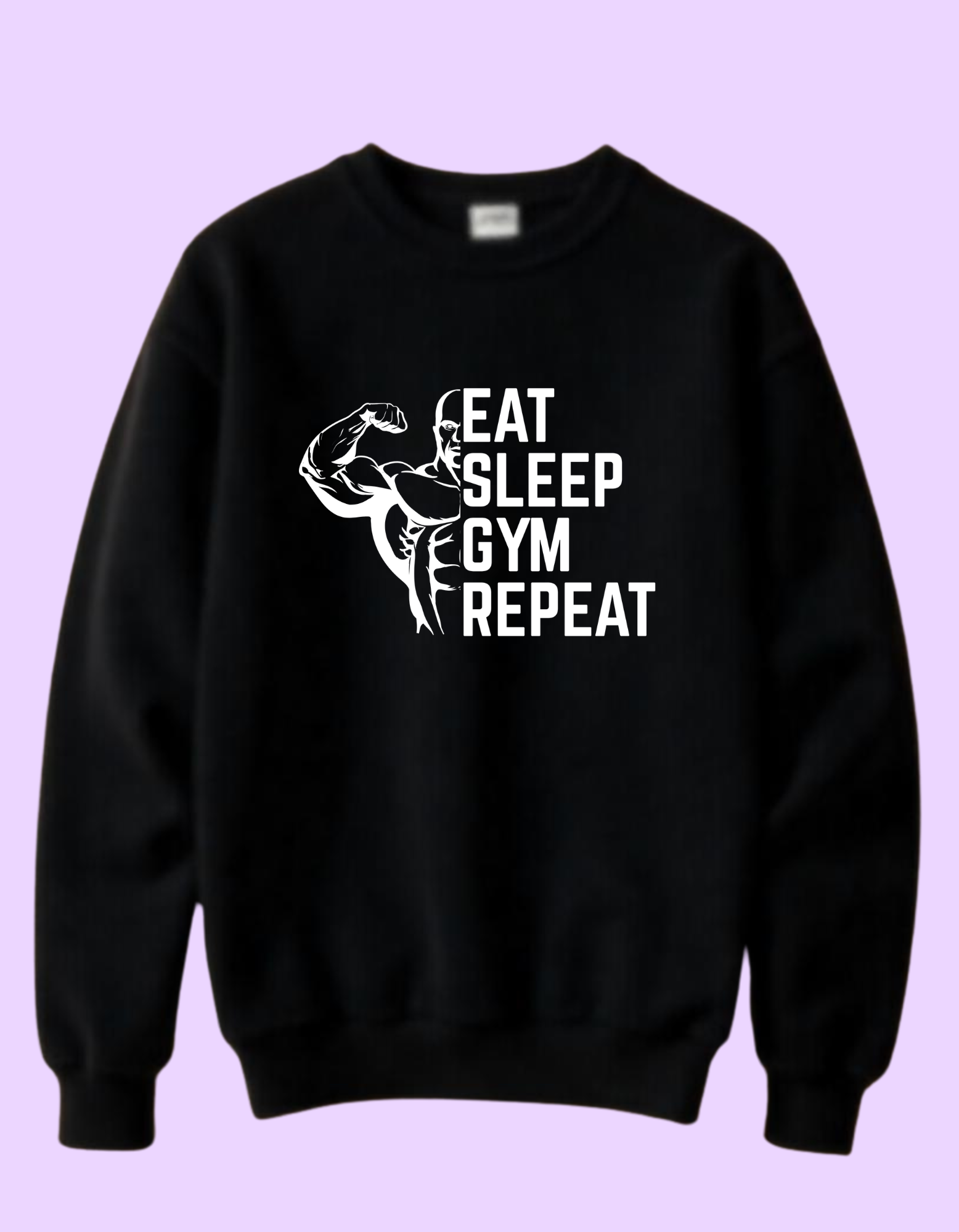 Eat sleep dym repeat mens sweatshirt