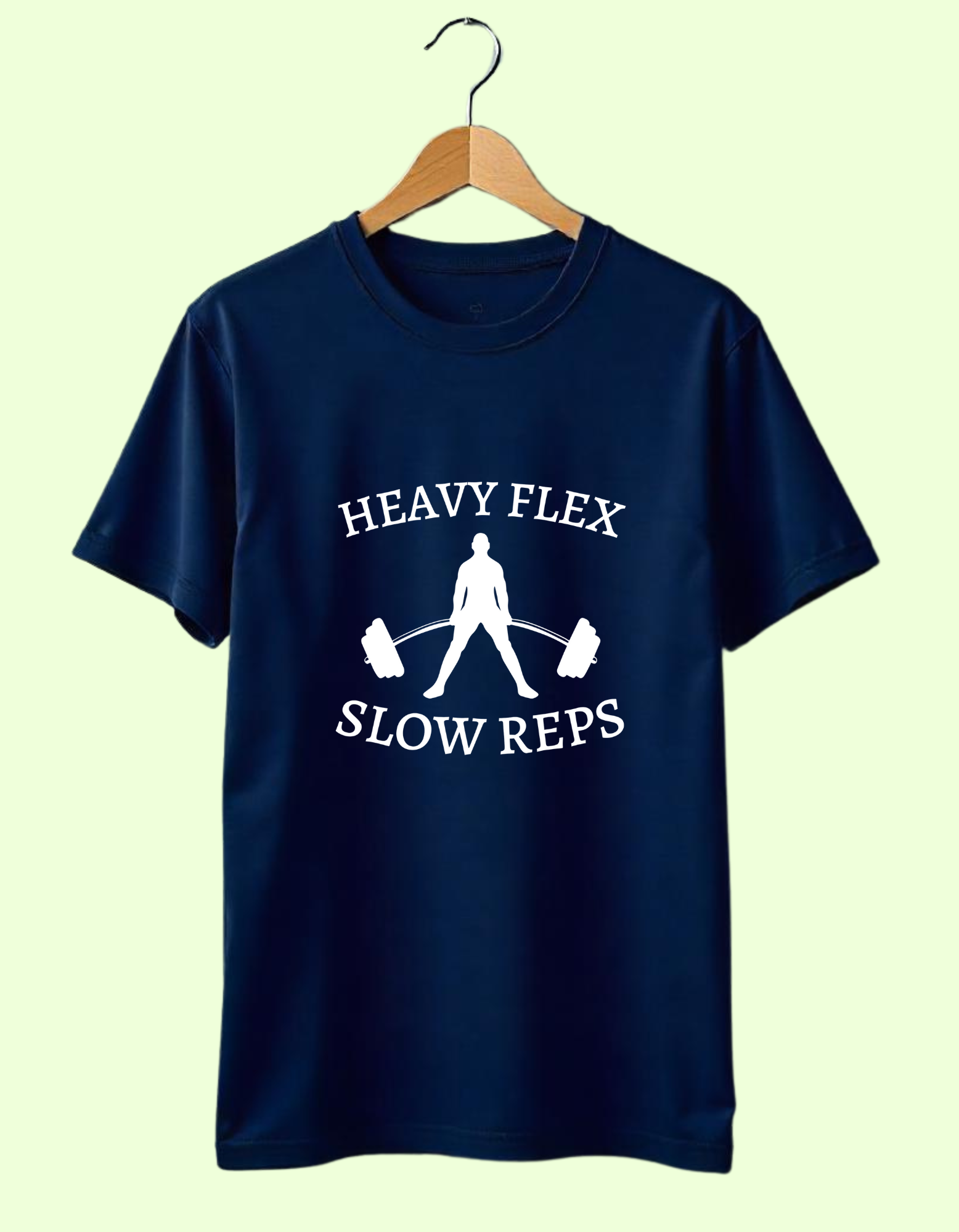 Heavy flex slow reps tshirt