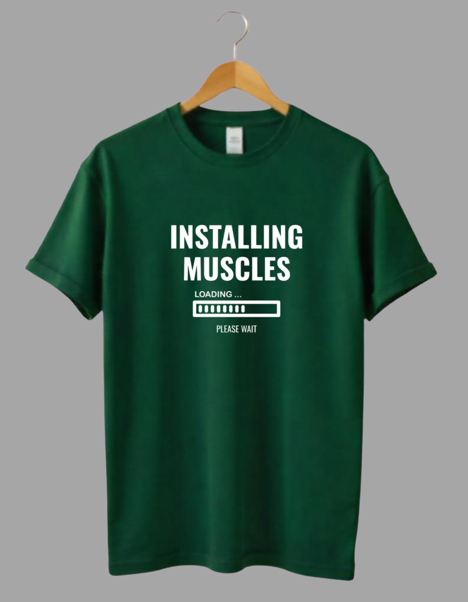 mens muscle loading tshirt