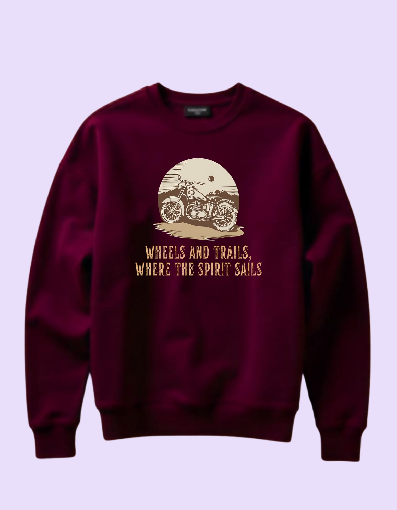trail bike Printed sweatshirt