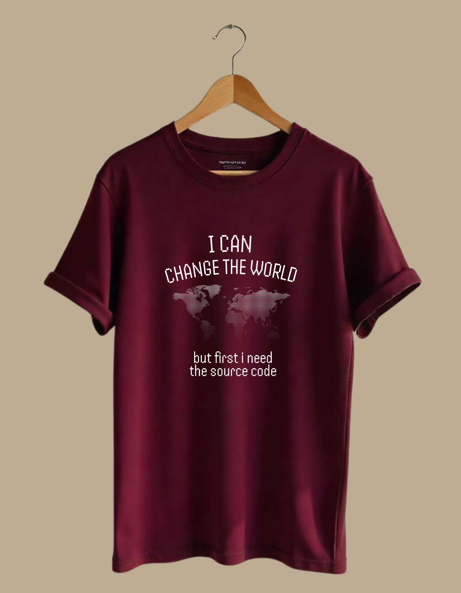 I can change the world programmers tshirt