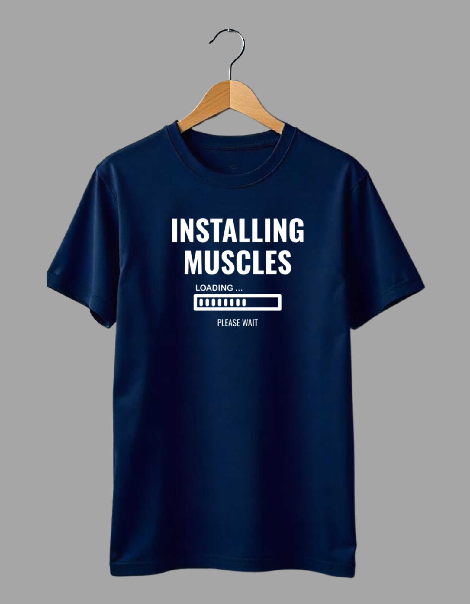 mens muscle loading tshirt