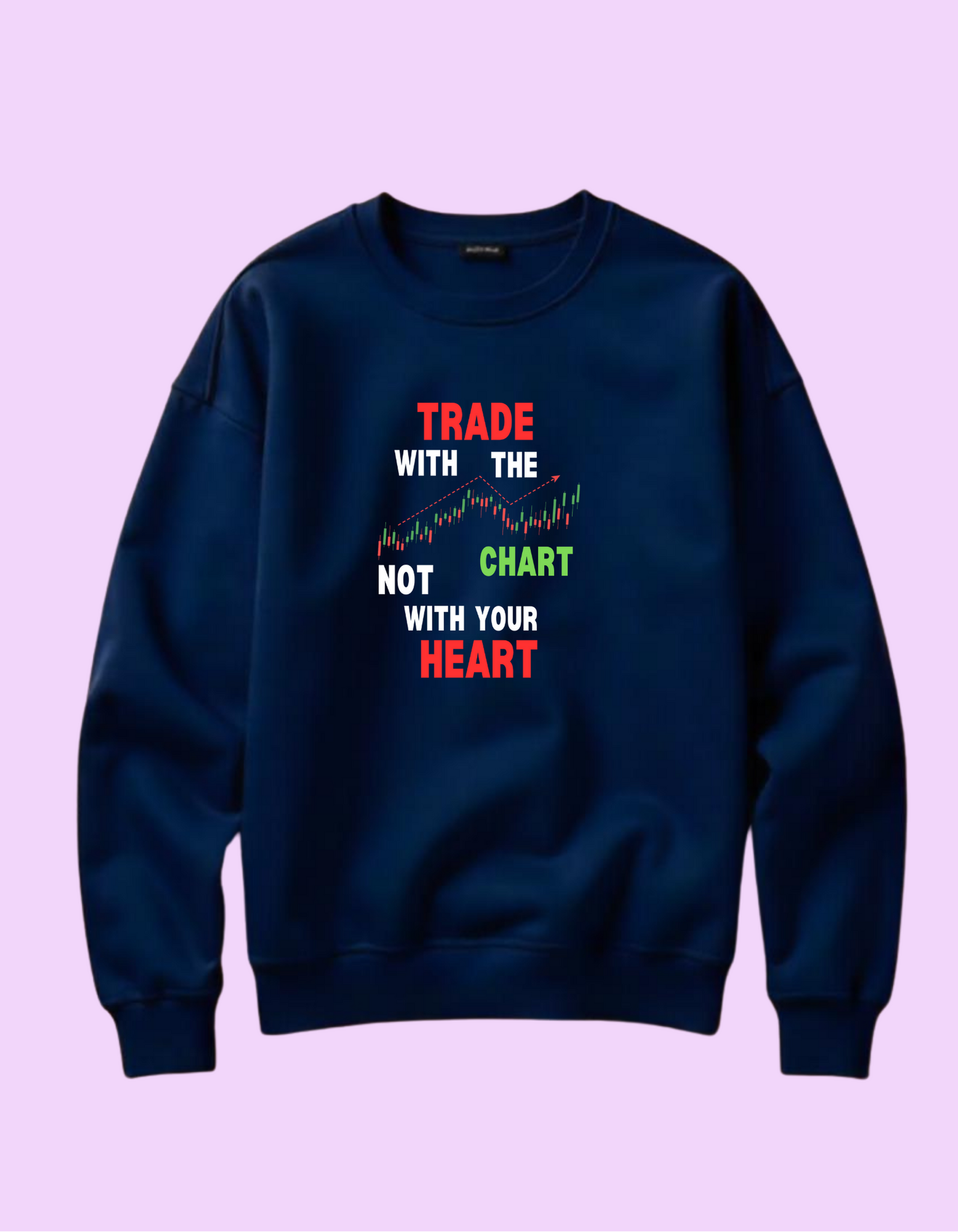 mens trade with chart sweatshirt