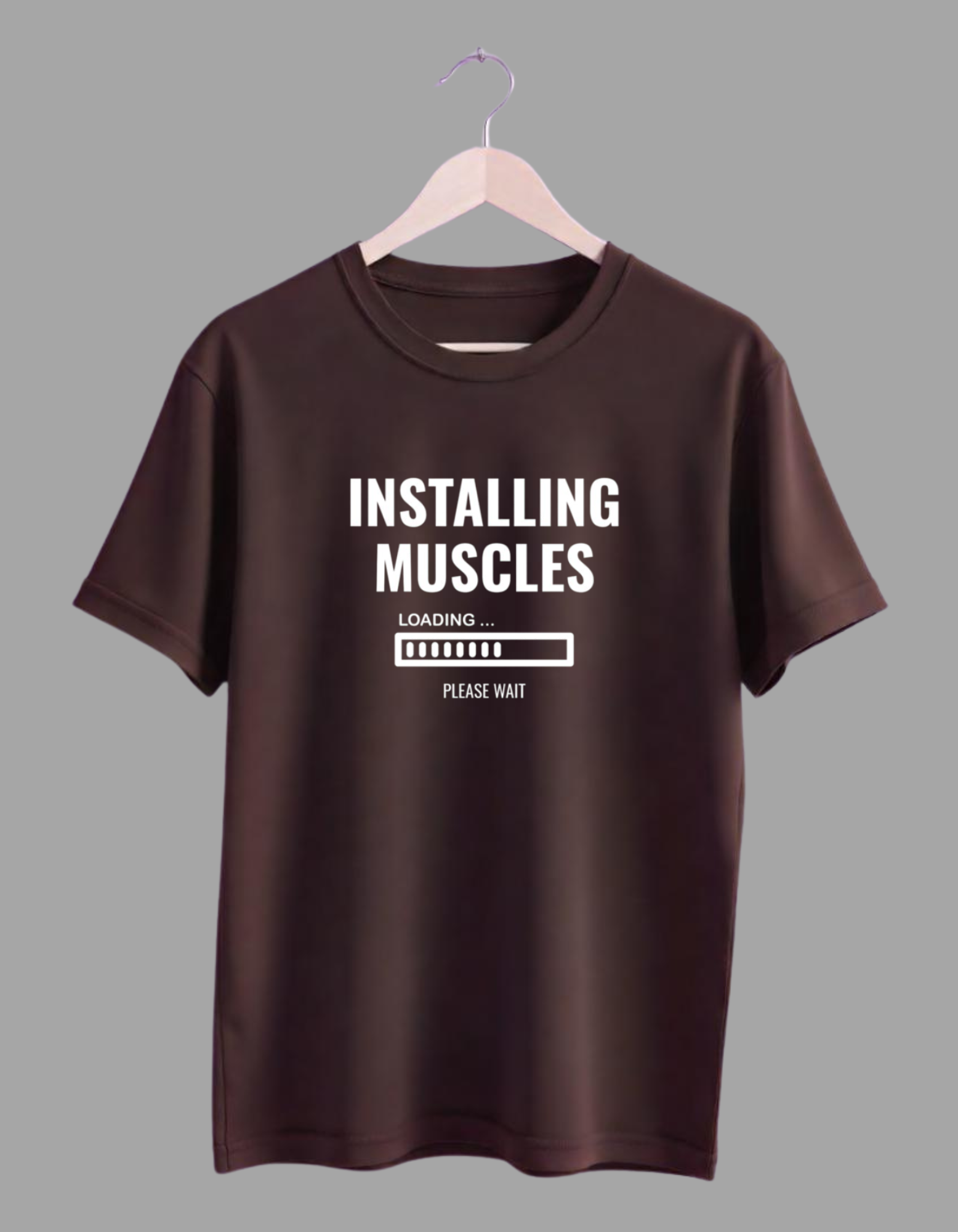 mens muscle loading tshirt