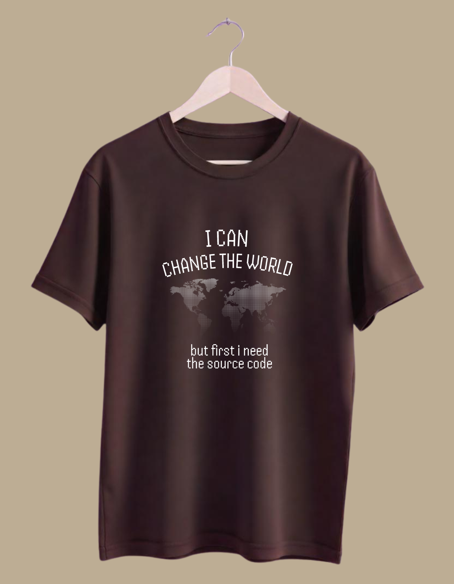 I can change the world programmers tshirt