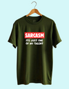 Sarcasm is my talent tshirt for mens