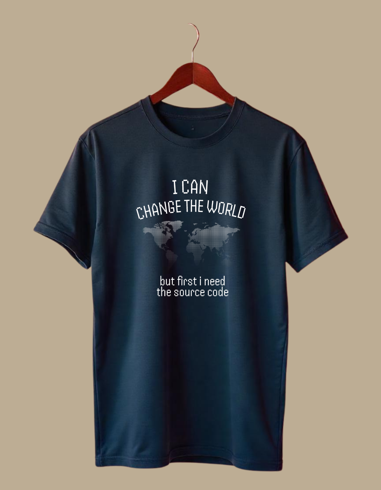 I can change the world programmers tshirt