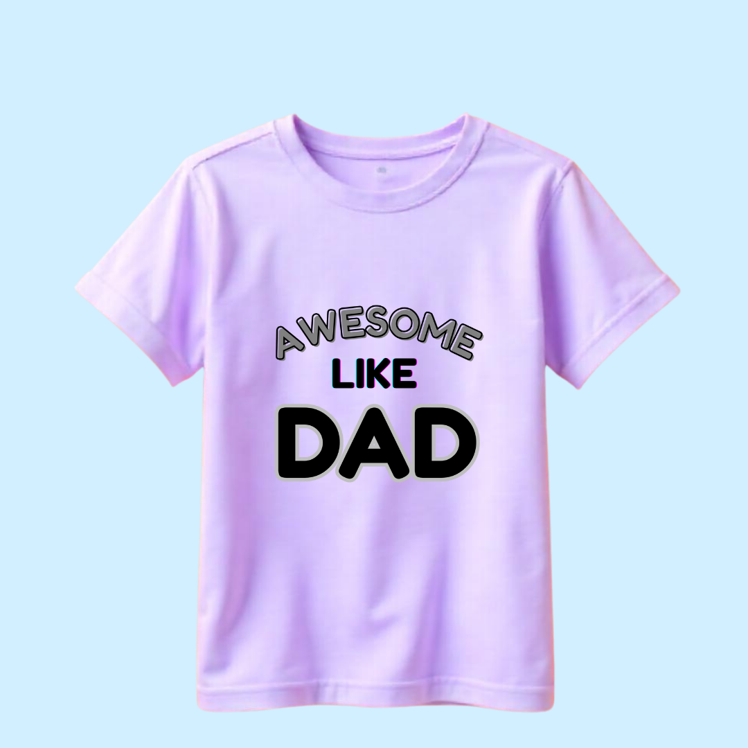 awesome like dad unisex tshirt