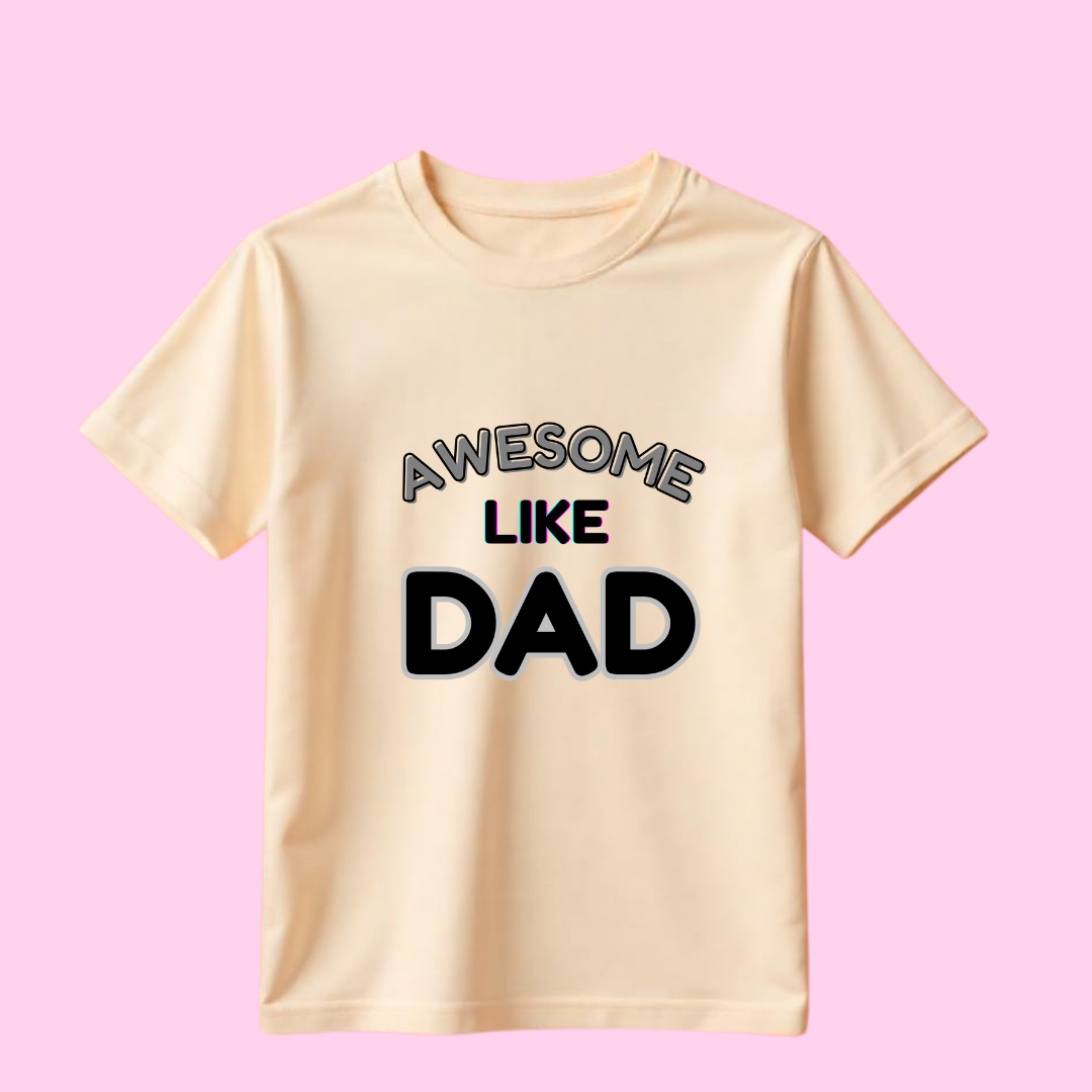 awesome like dad unisex tshirt
