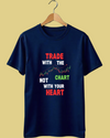 Trade with chart stock market tshirt for mens