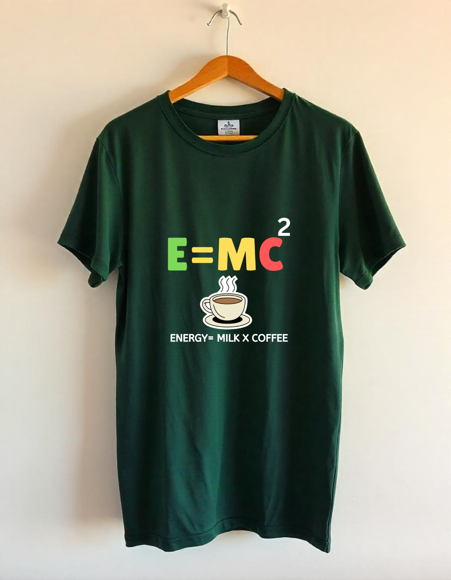 Mens coffee formula tshirt